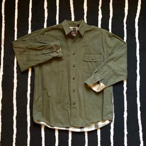 Wolverine Heavy Flannel Button Up Shirt